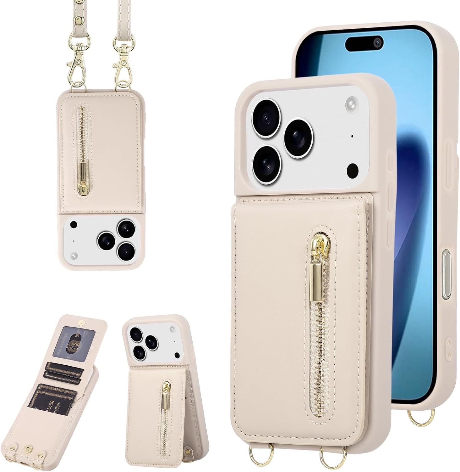 Detalle de Jcxtrombulous iPhone 17 Pro Max crossbody case