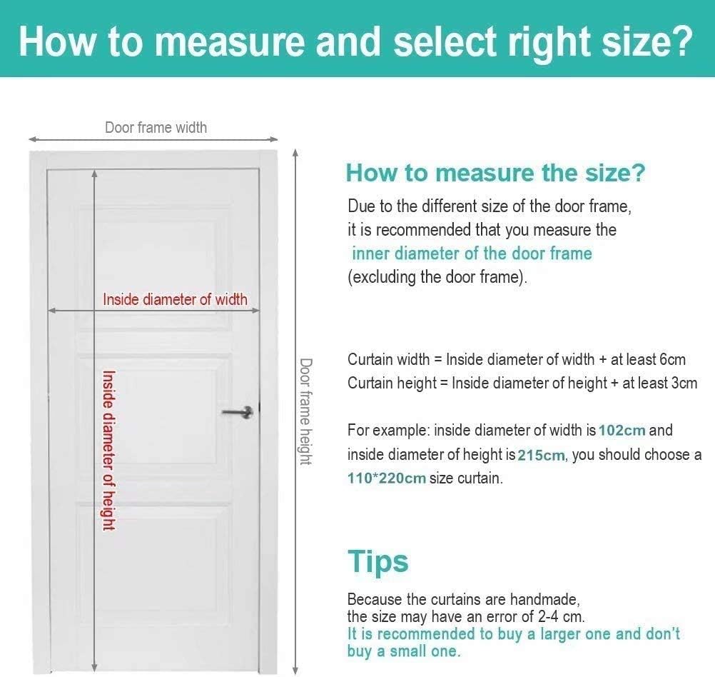 Thumbnail 5 de CHENG Magnet Fliegengitter Tür für Balkontür (90 x 220 cm) – Schwarz