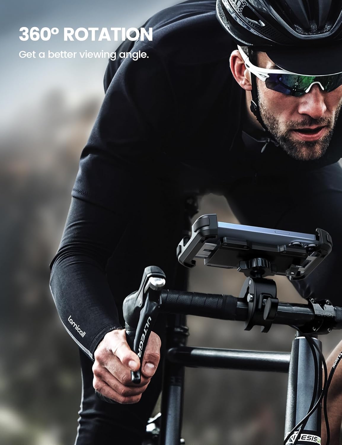 Thumbnail 2 de Lamicall Motorcycle Phone Mount 360°