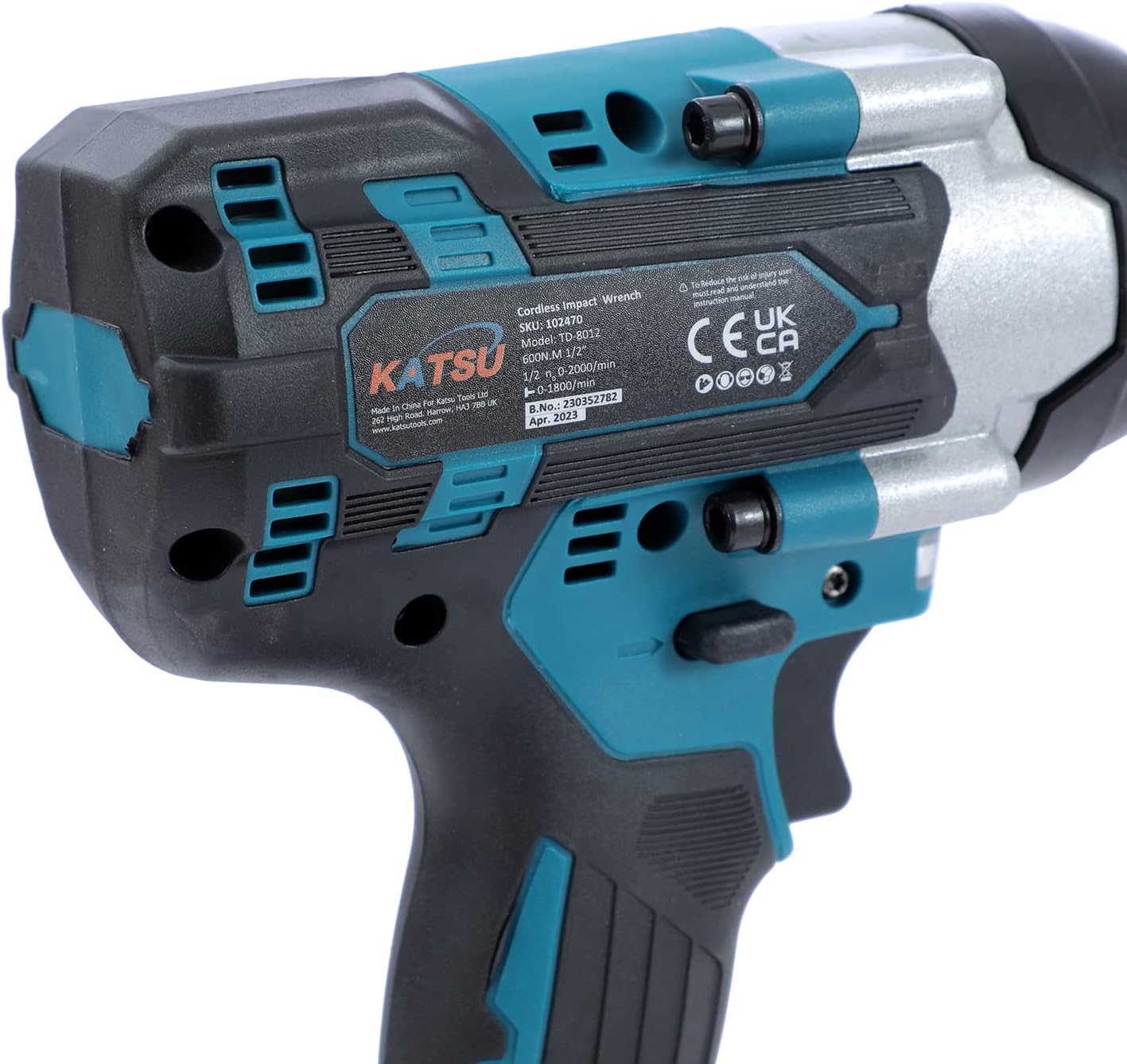 Thumbnail 4 de KATSU FIT-BAT 21V Brushless Cordless Impact Wrench 1/2in 580Nm (Bare Unit)