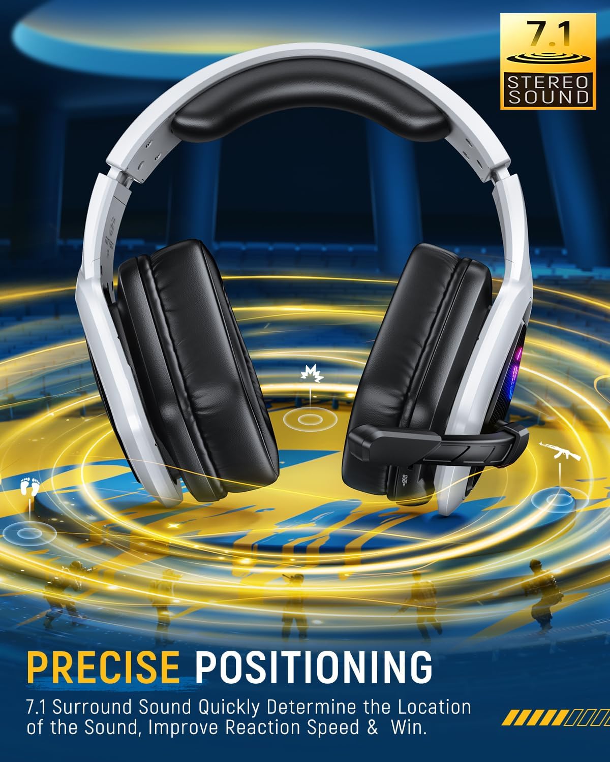 Thumbnail 1 de Wireless Gaming Headset 30H battery