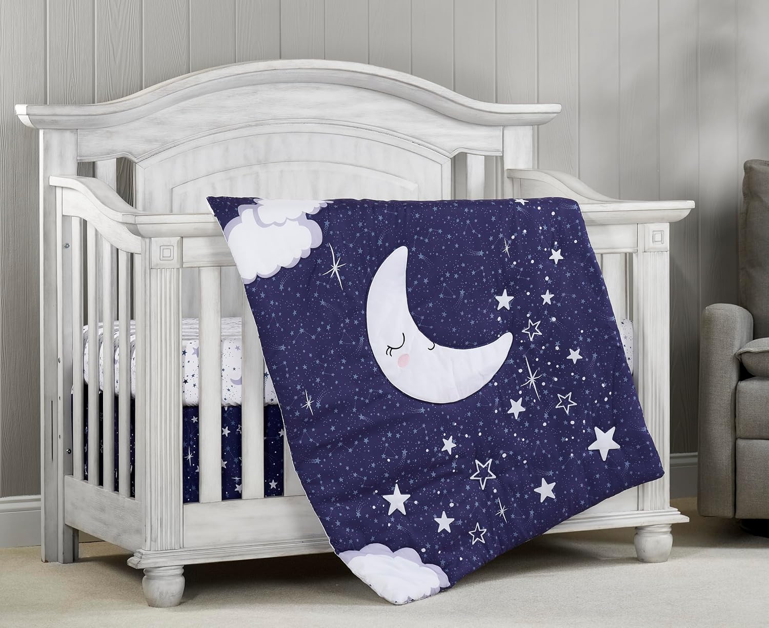 Detalle de Oxford Baby Nursery Bedding Set 3-Piece