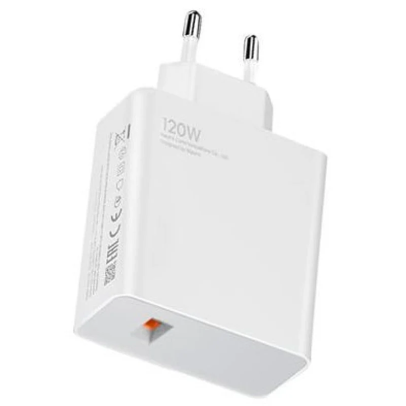 Detalle 2 de Xiaomi 120W Charging Combo Cargador USB-A blanco