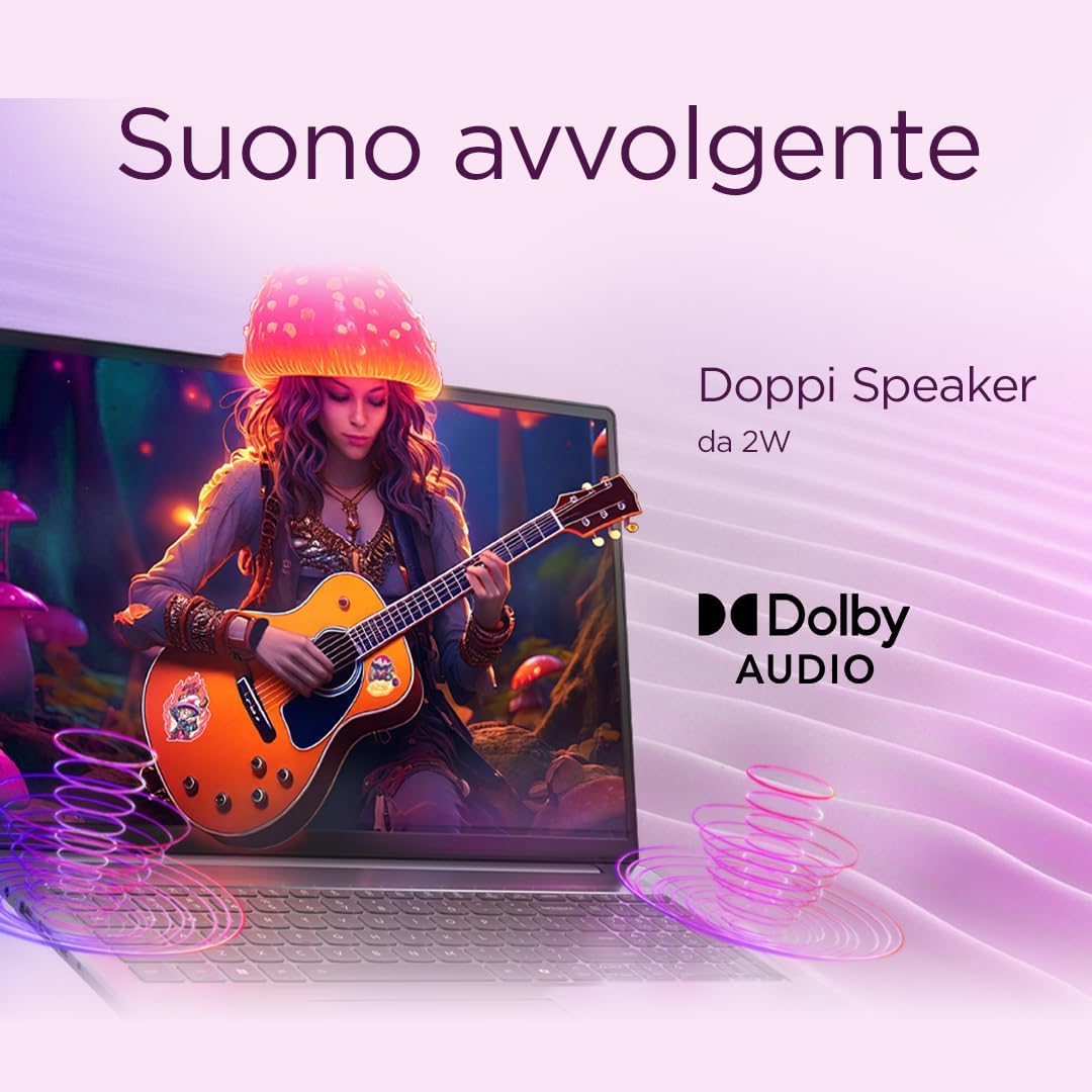 Detalle de Lenovo IdeaPad Slim 3 15": notebook equilibrato per casa e ufficio