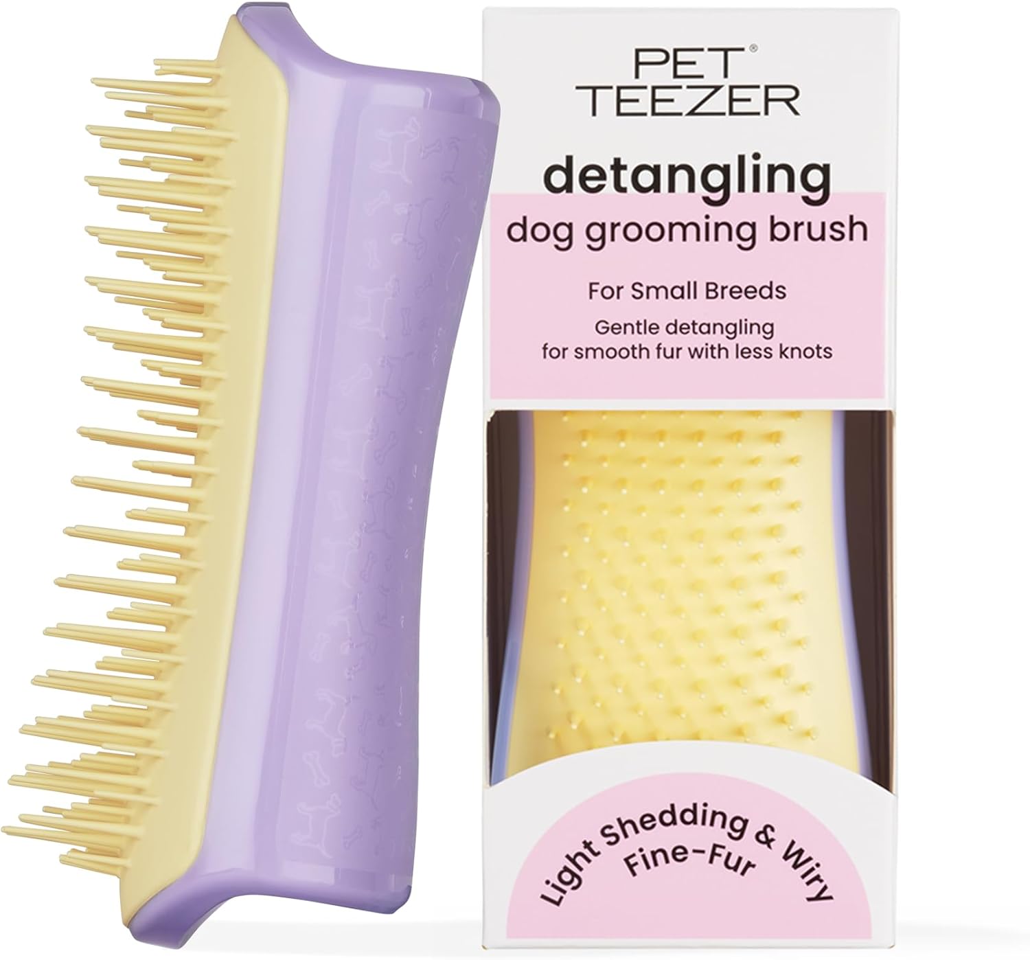 Tangle Teezer Piccolo Pet Teezer: Spazzola indicata per sciogliere i nodi dei pelosini domestici