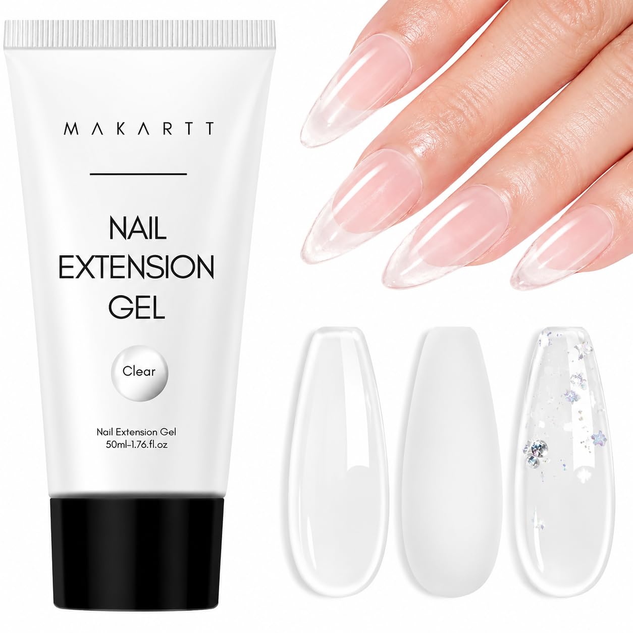 Detalle de Makartt Poly Nail Extension Gel 50 ML 💅
