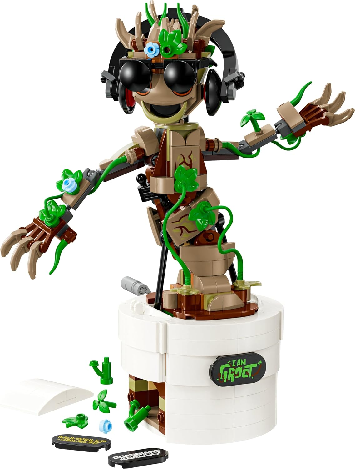 Detalle 2 de LEGO Marvel 76297 Bébé Groot dansant