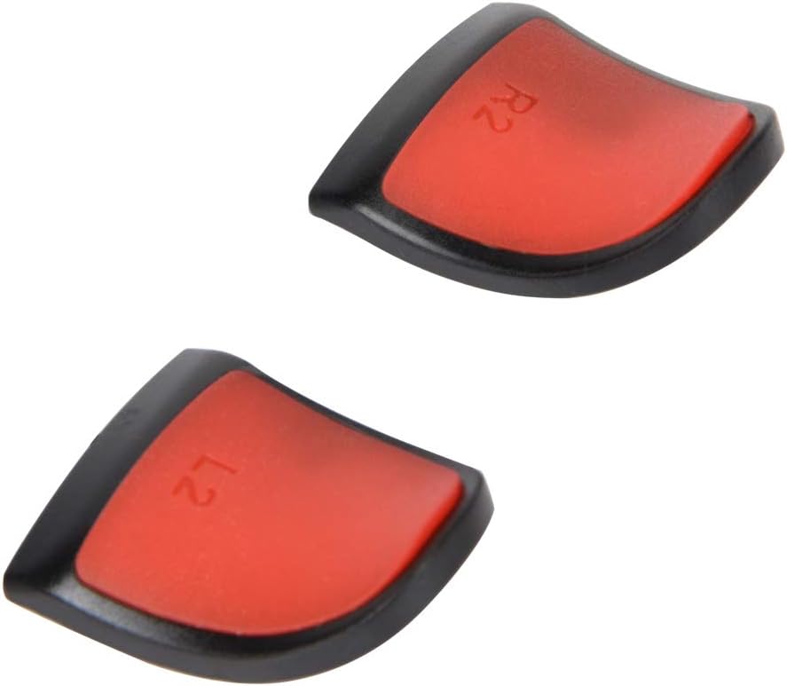 Detalle 1 de Extended Buttons Trigger for PS4 Controller (Red) – Soft Touch ABS Extenders