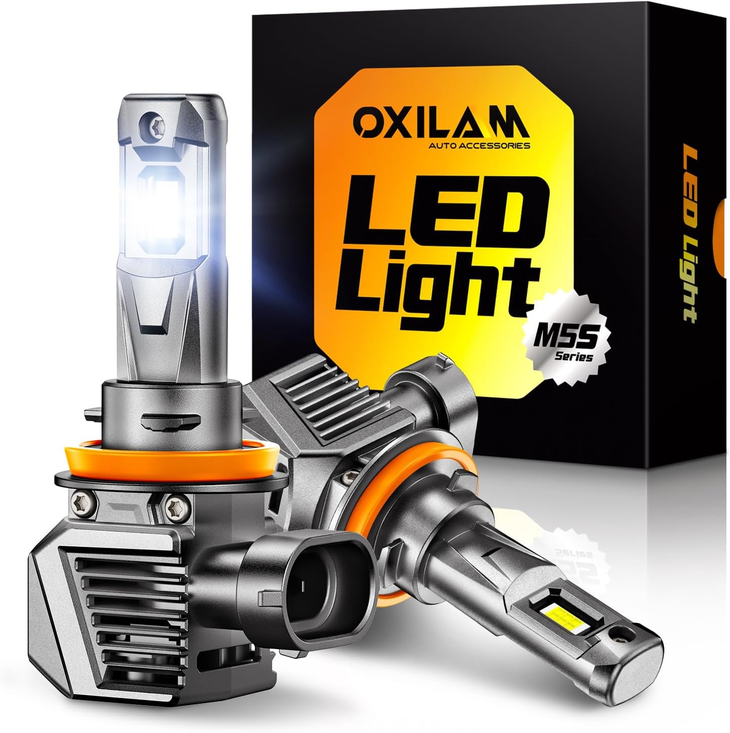 Detalle de OXILAM H11 LED Driving Bulb 70,000LM