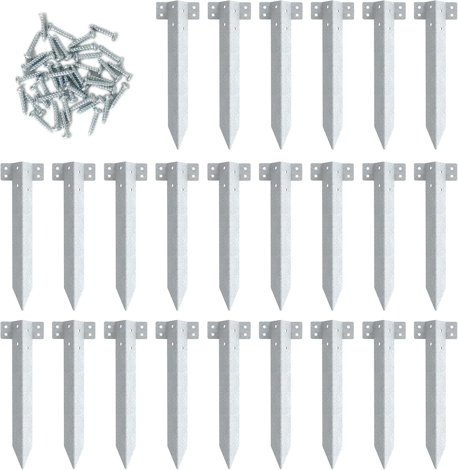 Detalle de 24 Pack railway sleeper brackets for edging