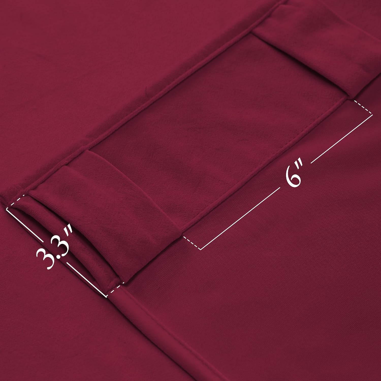 Thumbnail 4 de KGORGE Velvet Curtains 120-inch Length