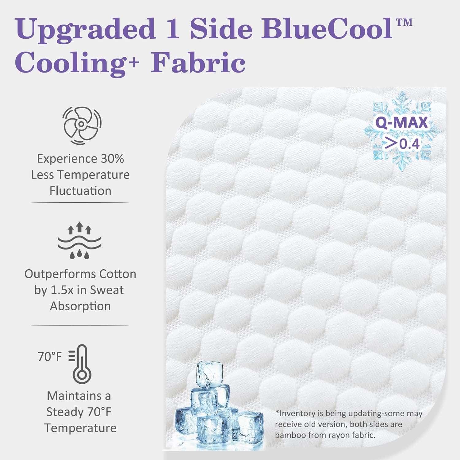 Thumbnail 1 de HOMELAB Adjustable Shredded Memory Foam Pillow (Queen) with Cooling Fabric, Removable Cover