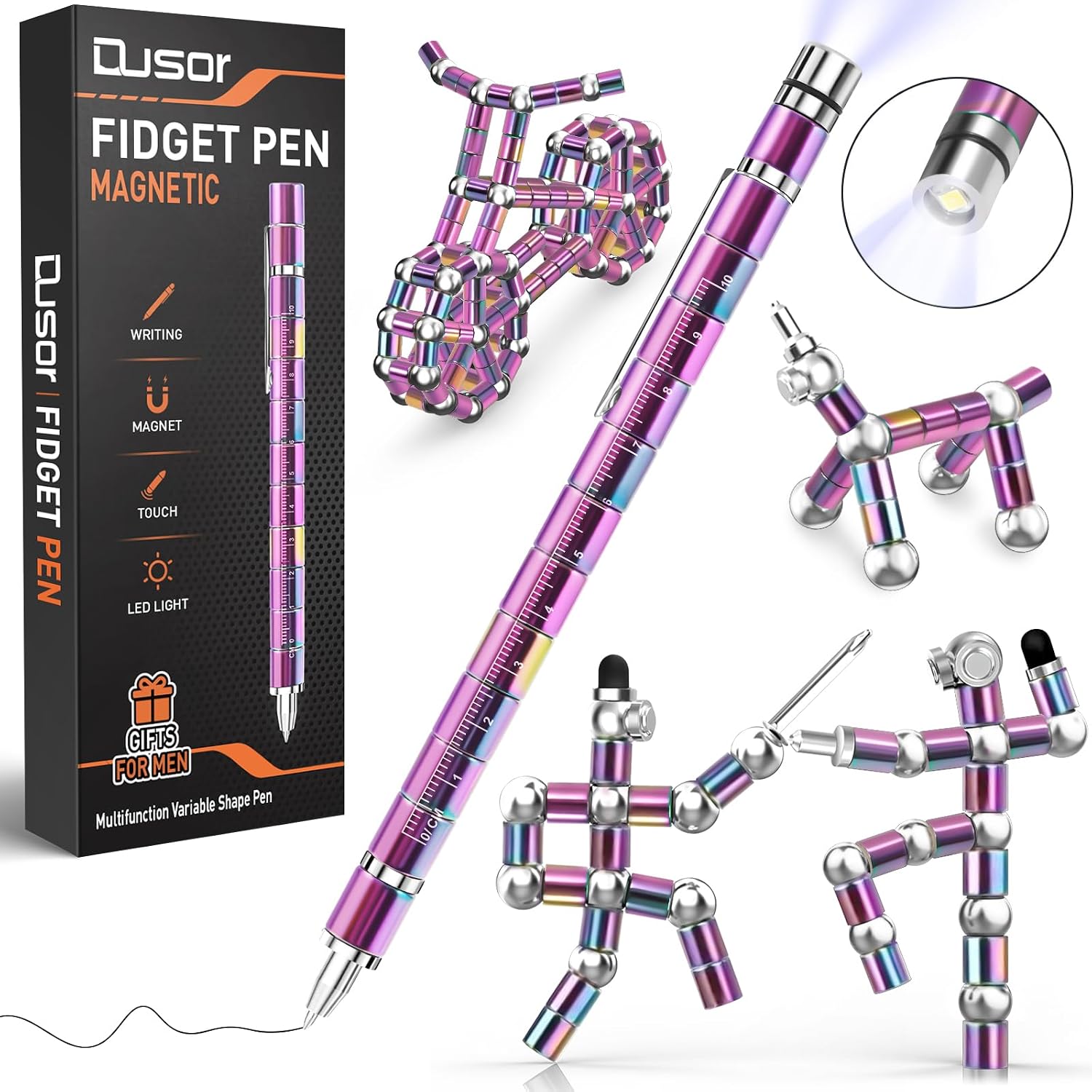 Detalle de Dusor Magnetic Fidget Pen Gift for Women