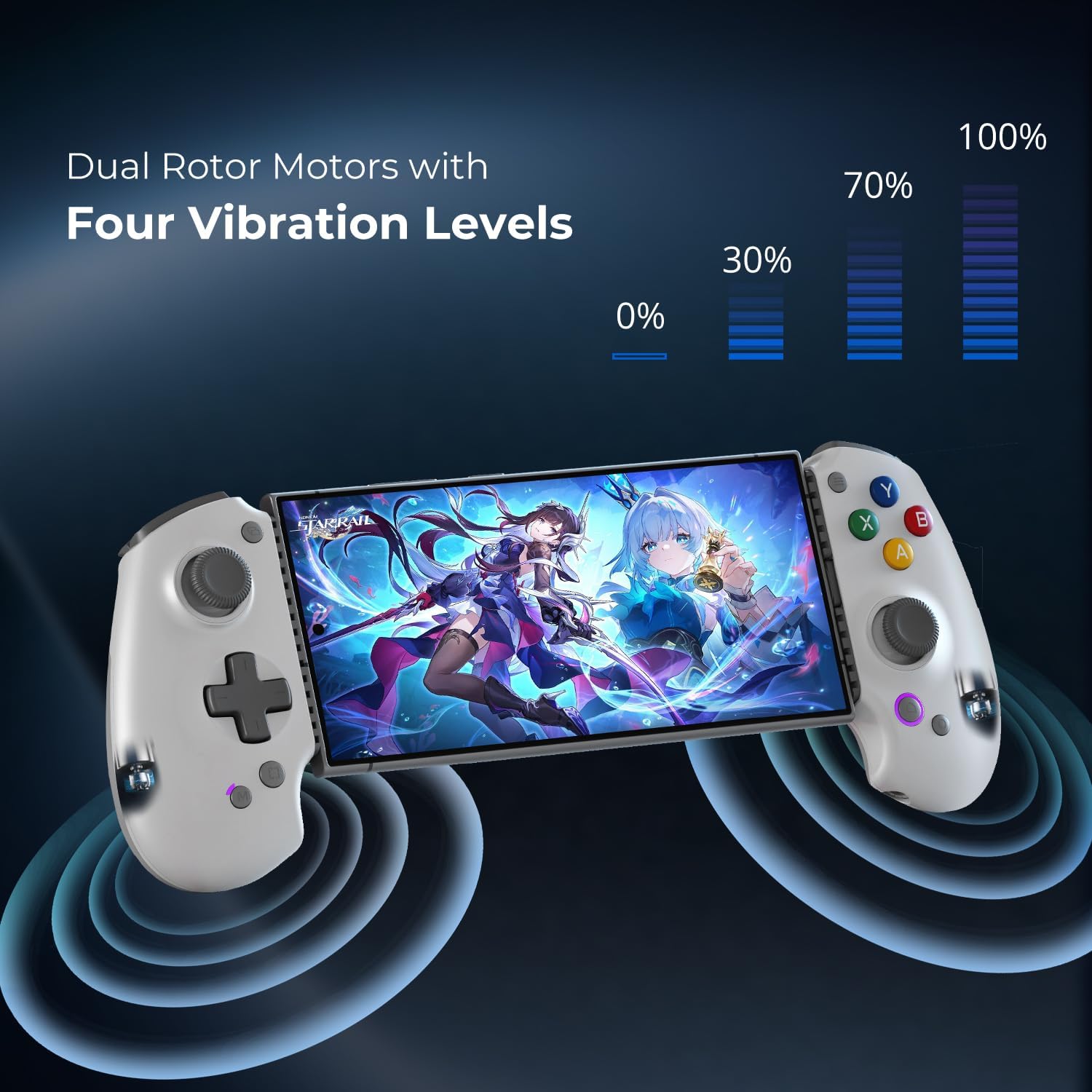 Thumbnail 2 de abxylute S9 Full-Size Gaming Phone Controller for iPhone & Android