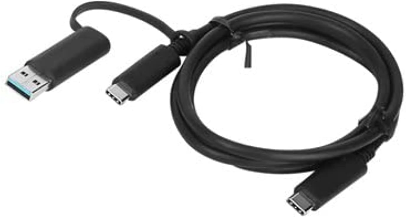 Detalle de Lenovo Hybrid USB-C with USB-A Cable