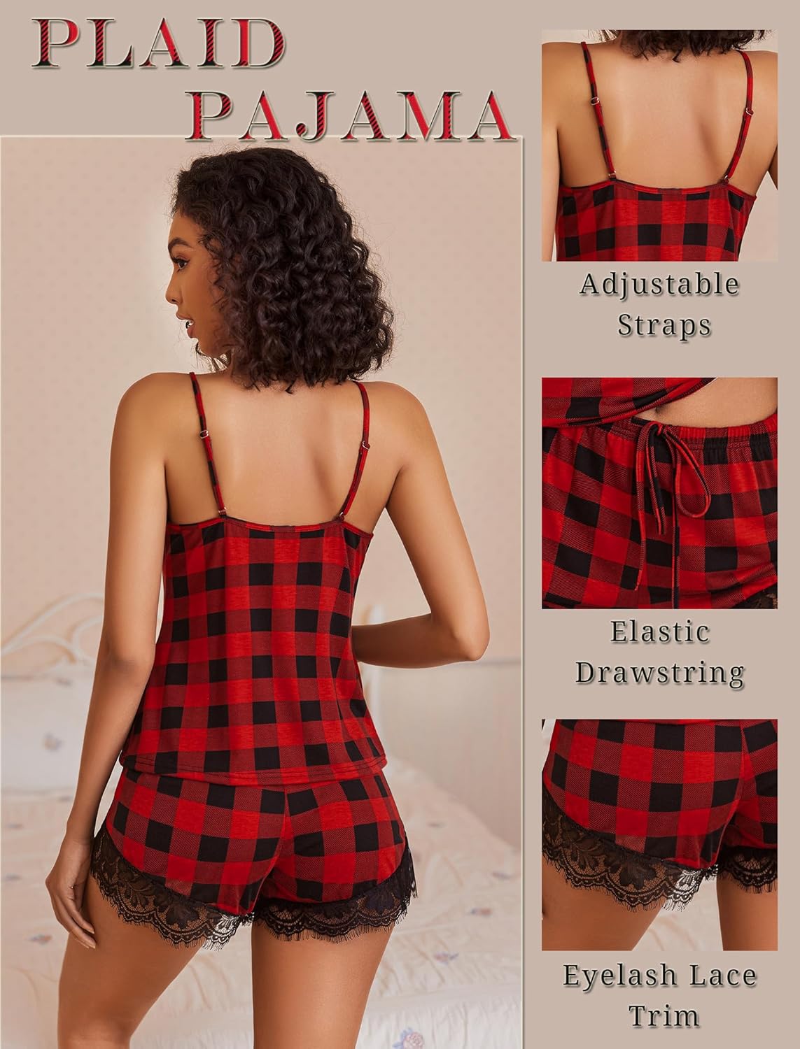 Thumbnail 3 de Avidlove Women Pajama Set S-XXL 🌙