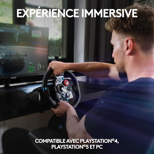 Detalle de Logitech G G29 Driving Force – Volant et pédales pour PlayStation et PC