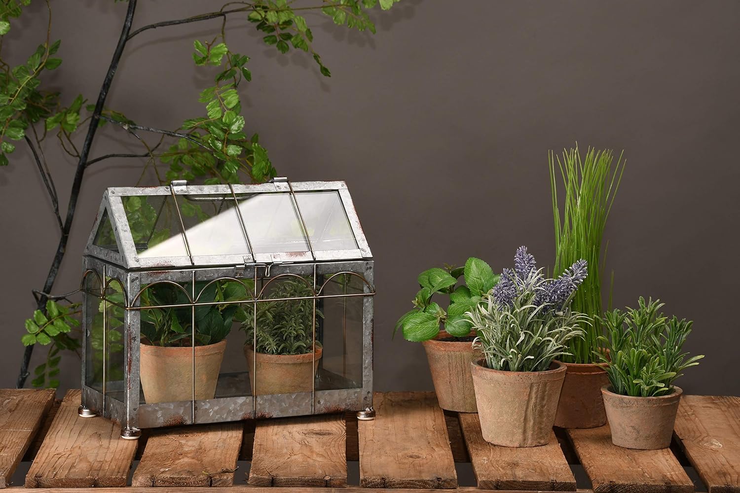 Detalle 2 de Esschert Design ZB21 Greenhouse