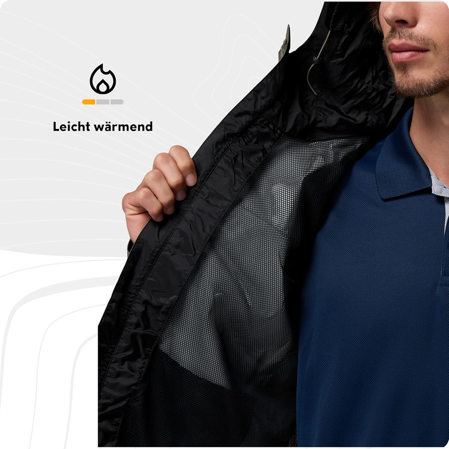 Thumbnail 4 de Columbia Watertight 2 Herren Regenjacke – wasserdicht & atmungsaktiv, mit verstaubarer Tasche