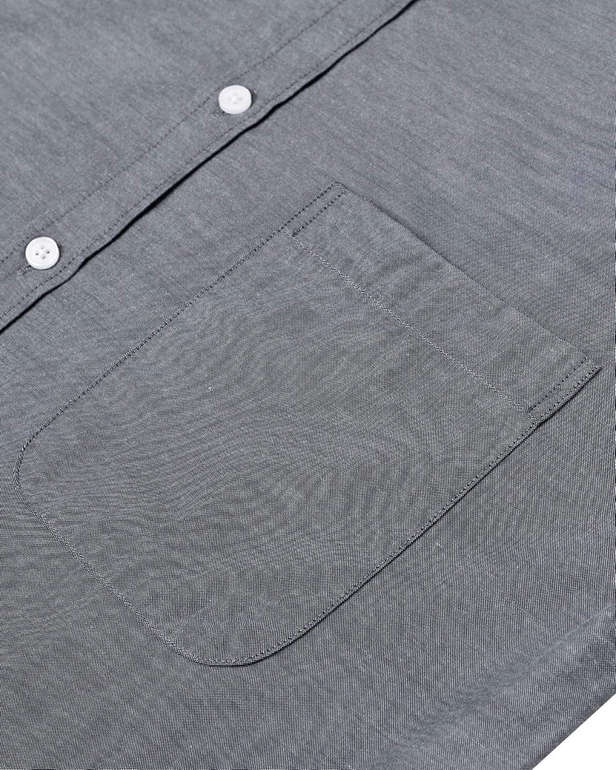 Detalle de Alimens & Gentle Men's Solid Oxford Shirt | Long Sleeve Dress Shirt with Pocket
