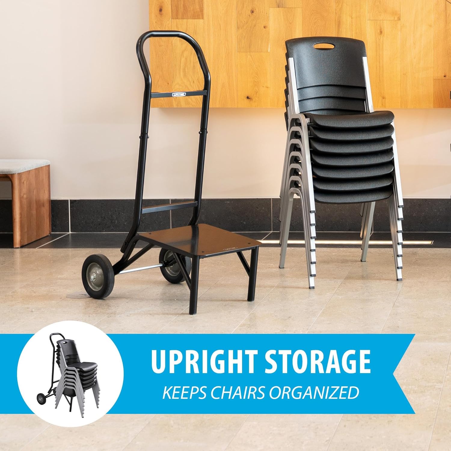Thumbnail 1 de Lifetime Stacking Chair Dolly