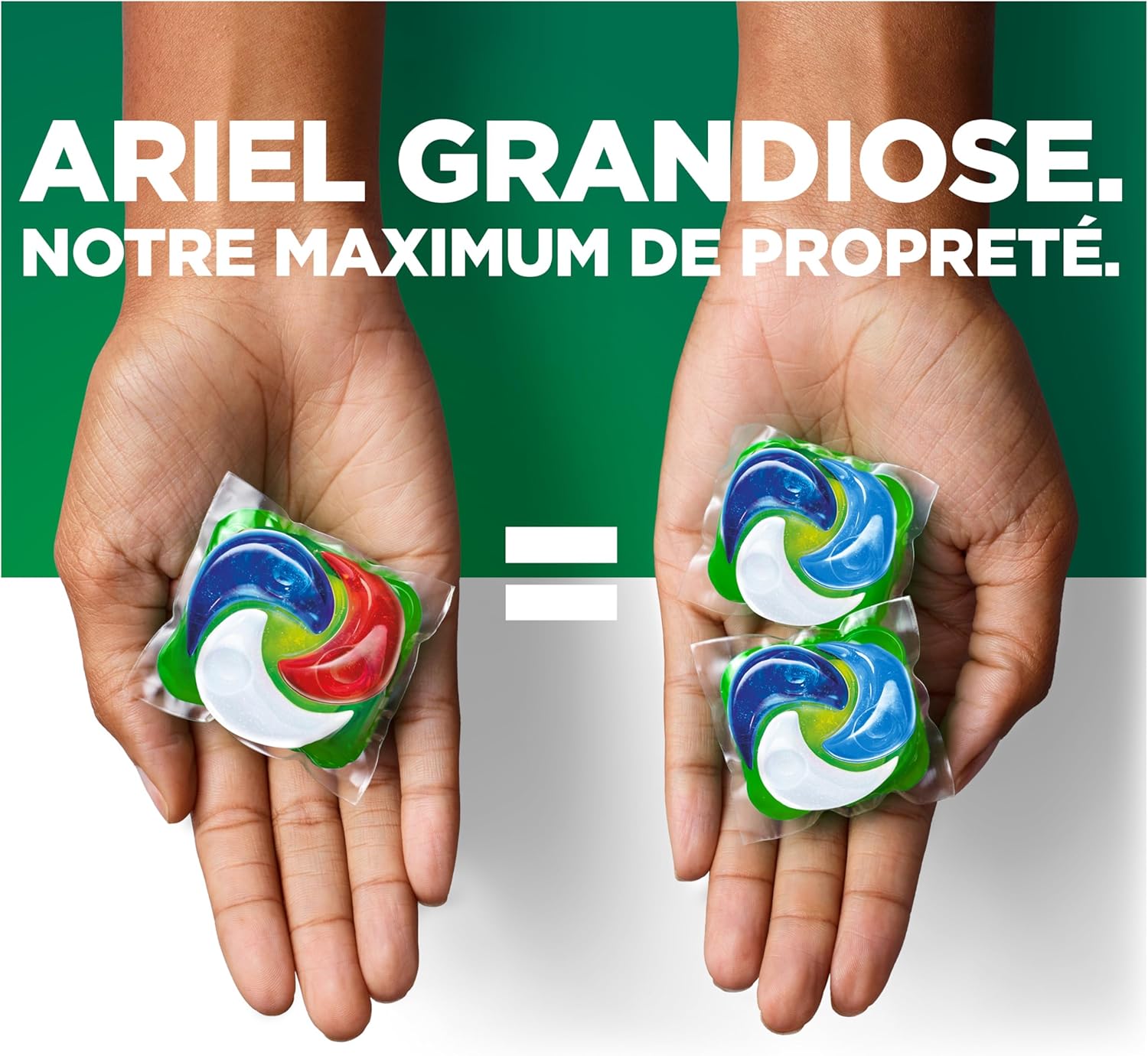 Detalle 2 de Ariel Grandiose PODS, lessive liquide 60 lavages ⚙