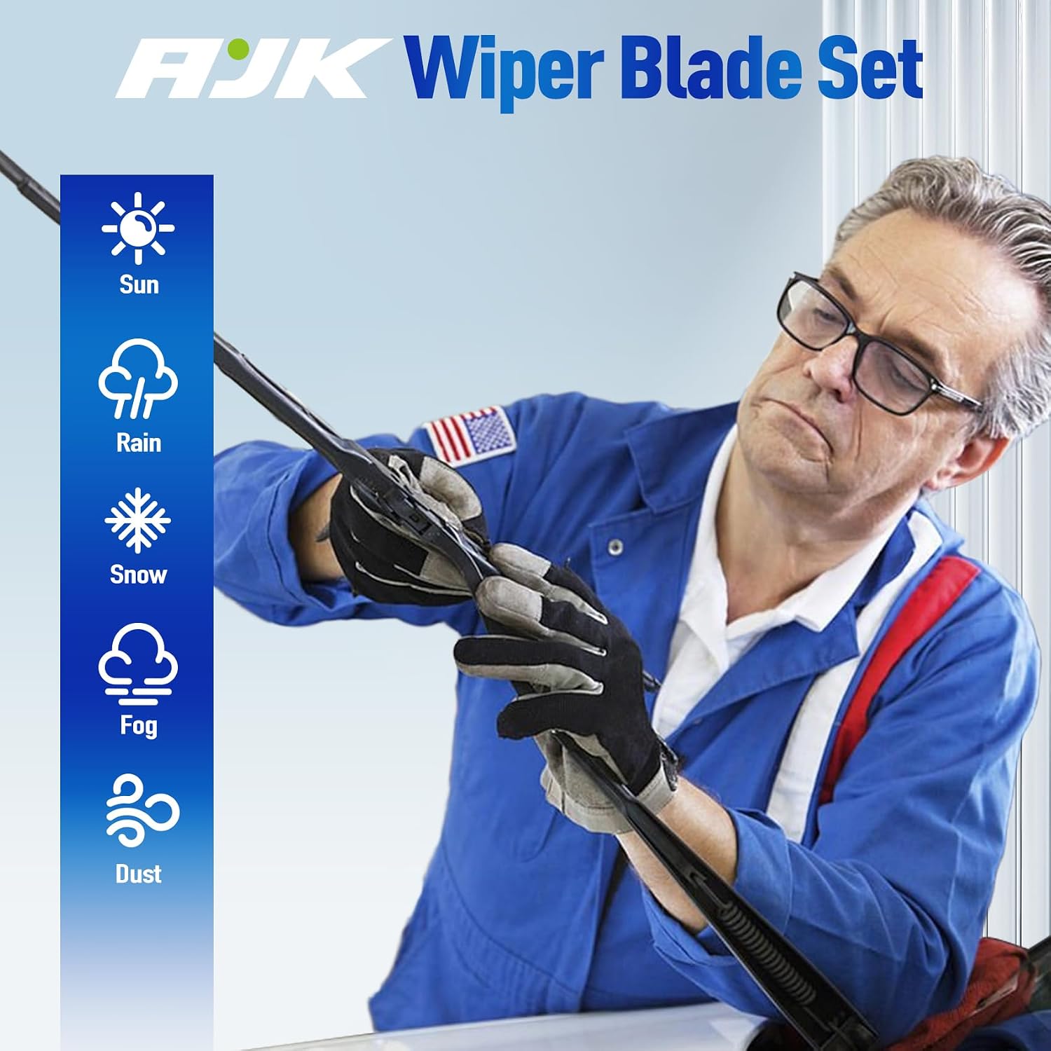 Thumbnail 5 de Rear Windshield Wiper for Honda Pilot 2016–2025 (14-inch) Streak-Free OEM-Style Back Wiper Blade Replacement