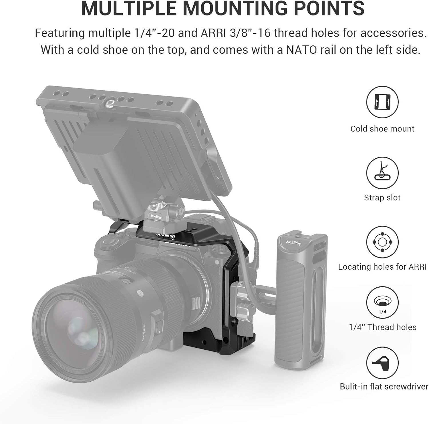 Thumbnail 4 de SMALLRIG 2983 cage for Panasonic S5