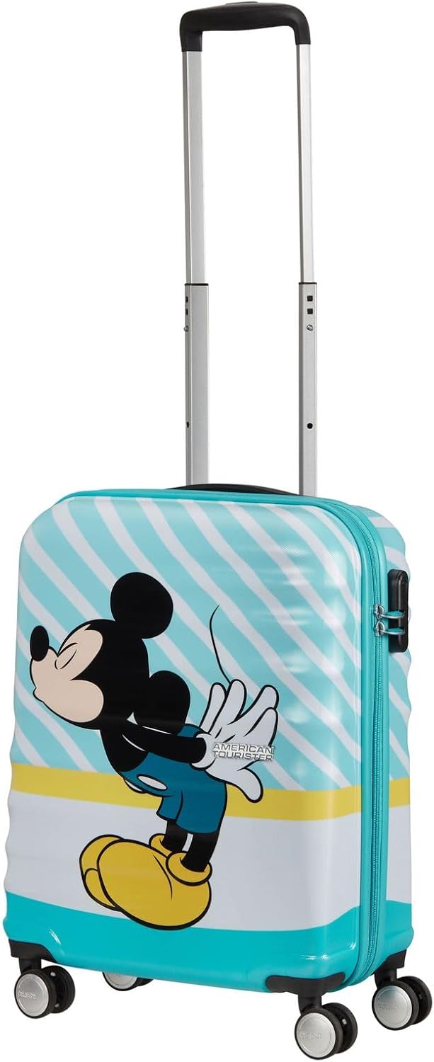 Thumbnail 5 de American Tourister Wavebreaker Disney Mickey Blue Kiss – walizka kabinowa 36 l
