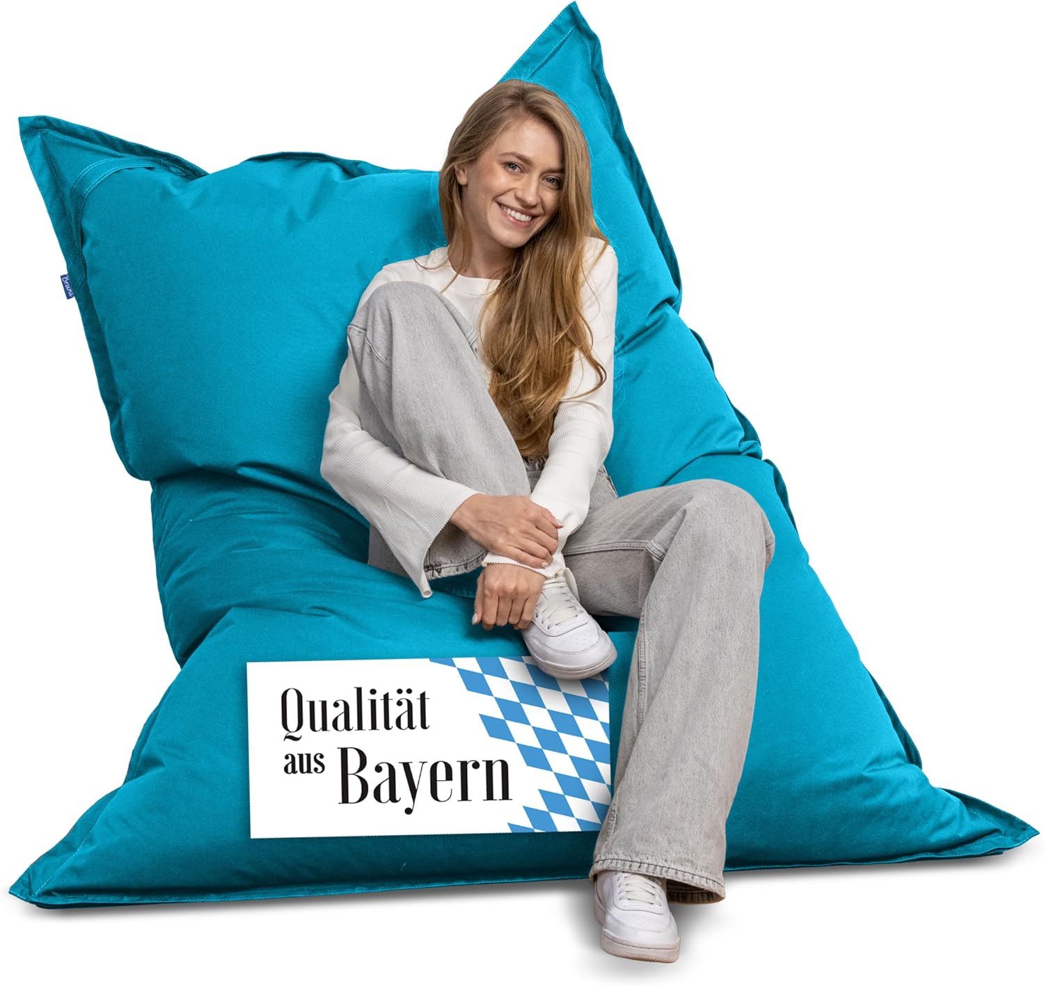 Detalle de Bruni Caree XXL-Sitzsack – worek sako 140 × 180 cm, wypełnienie 400 l