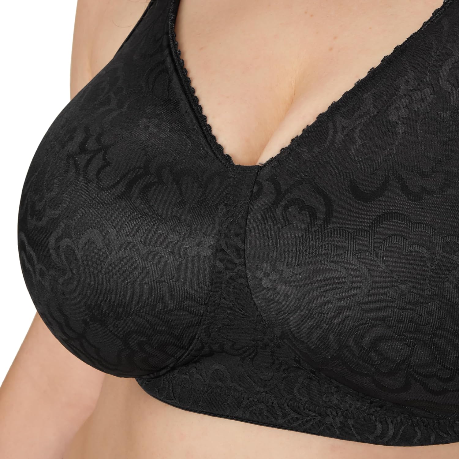 Detalle de Playtex 18 Hour US4745 Wireless Lift Bra, Full Coverage, Moisture-Wicking