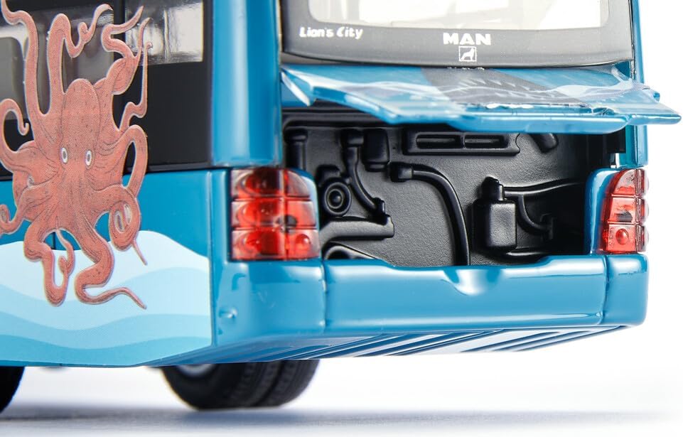 Thumbnail 3 de SIKU 3736 MAN – przegubowy autobus 1:50 z gumowymi oponami i naklejkami
