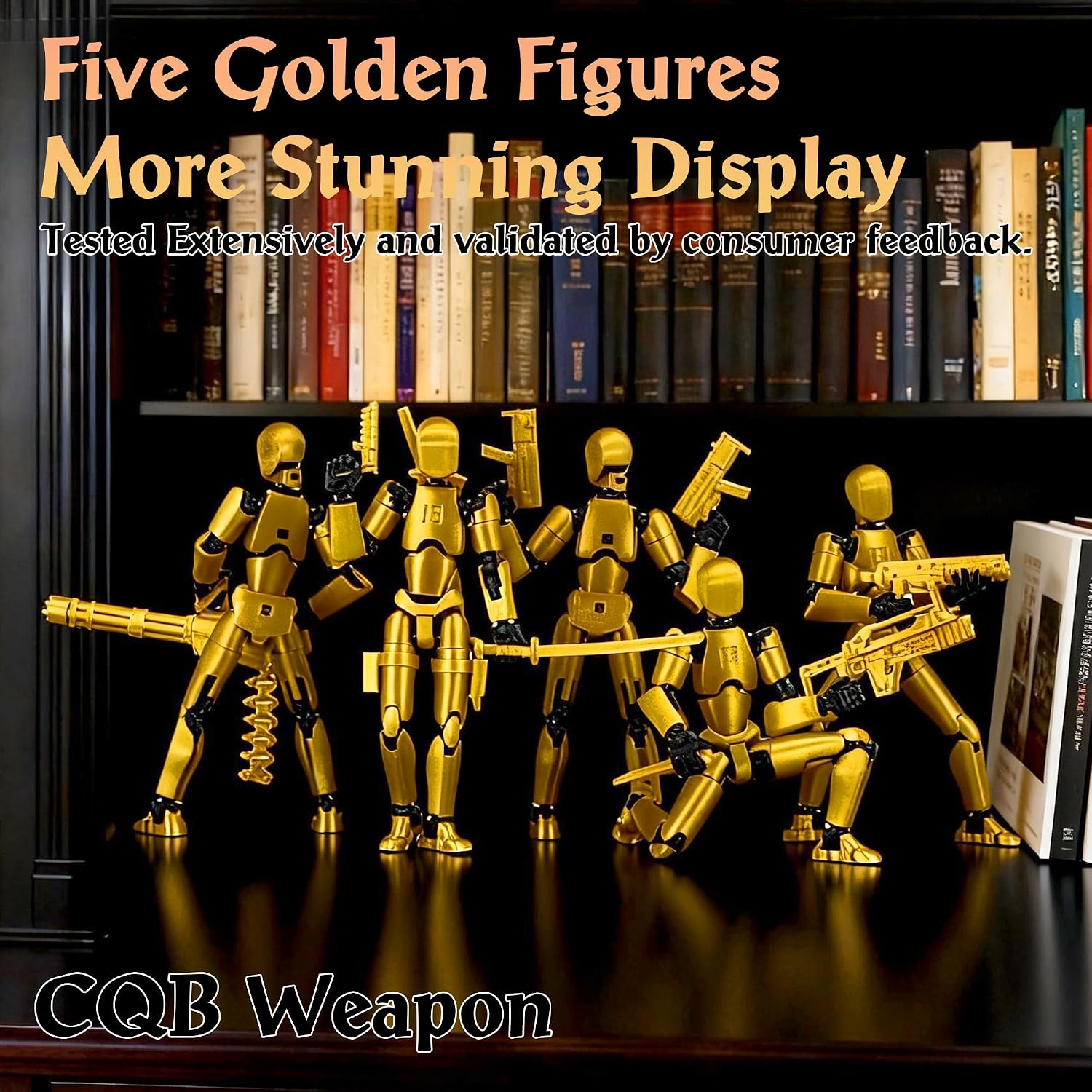 Thumbnail 1 de Qoopower タイタン13 アクションフィギュアセット 5体組・3Dプリント・可動関節・組み立て済み