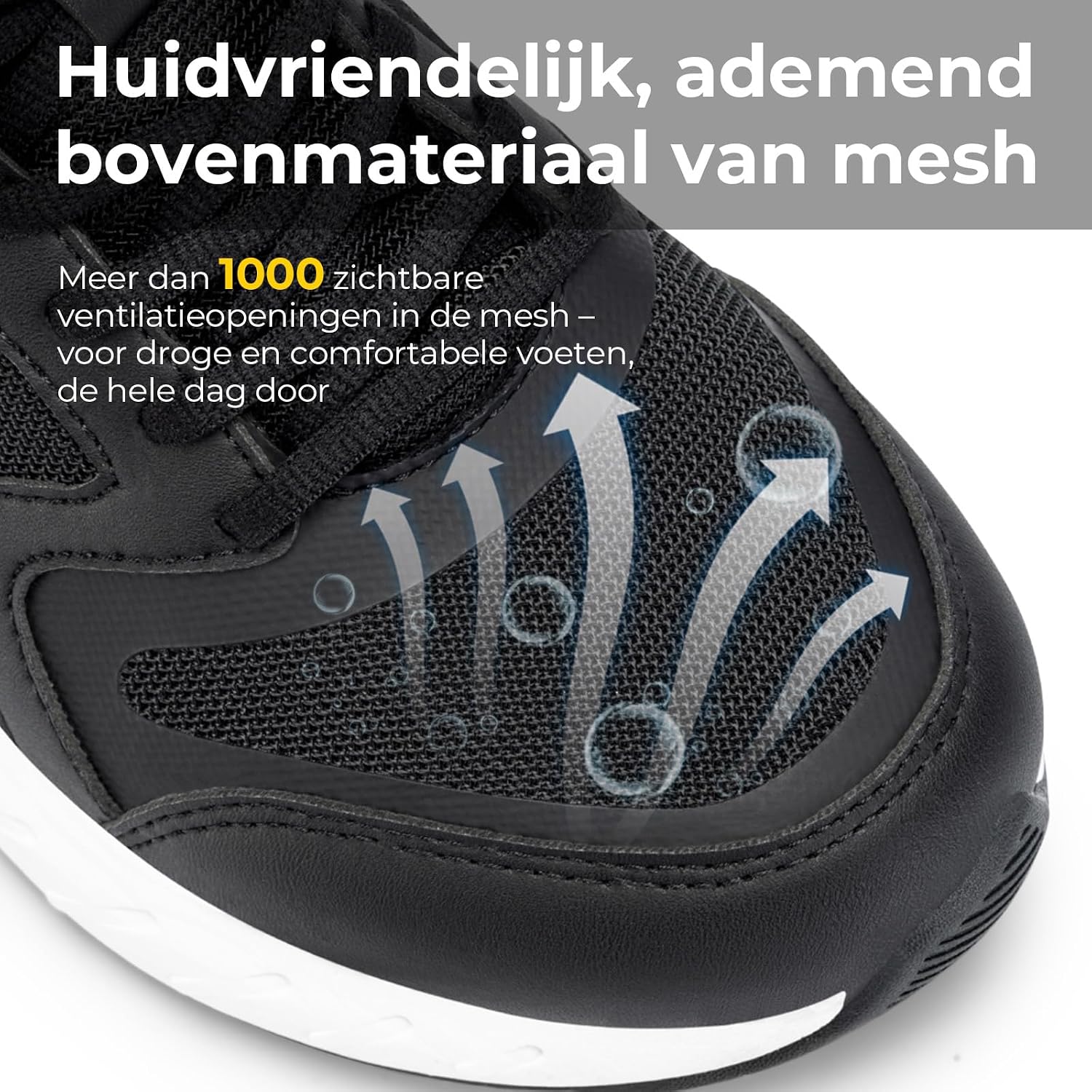Thumbnail 5 de FitVille Rebound Core V7 for Men extra brede, ademende loopschoenen
