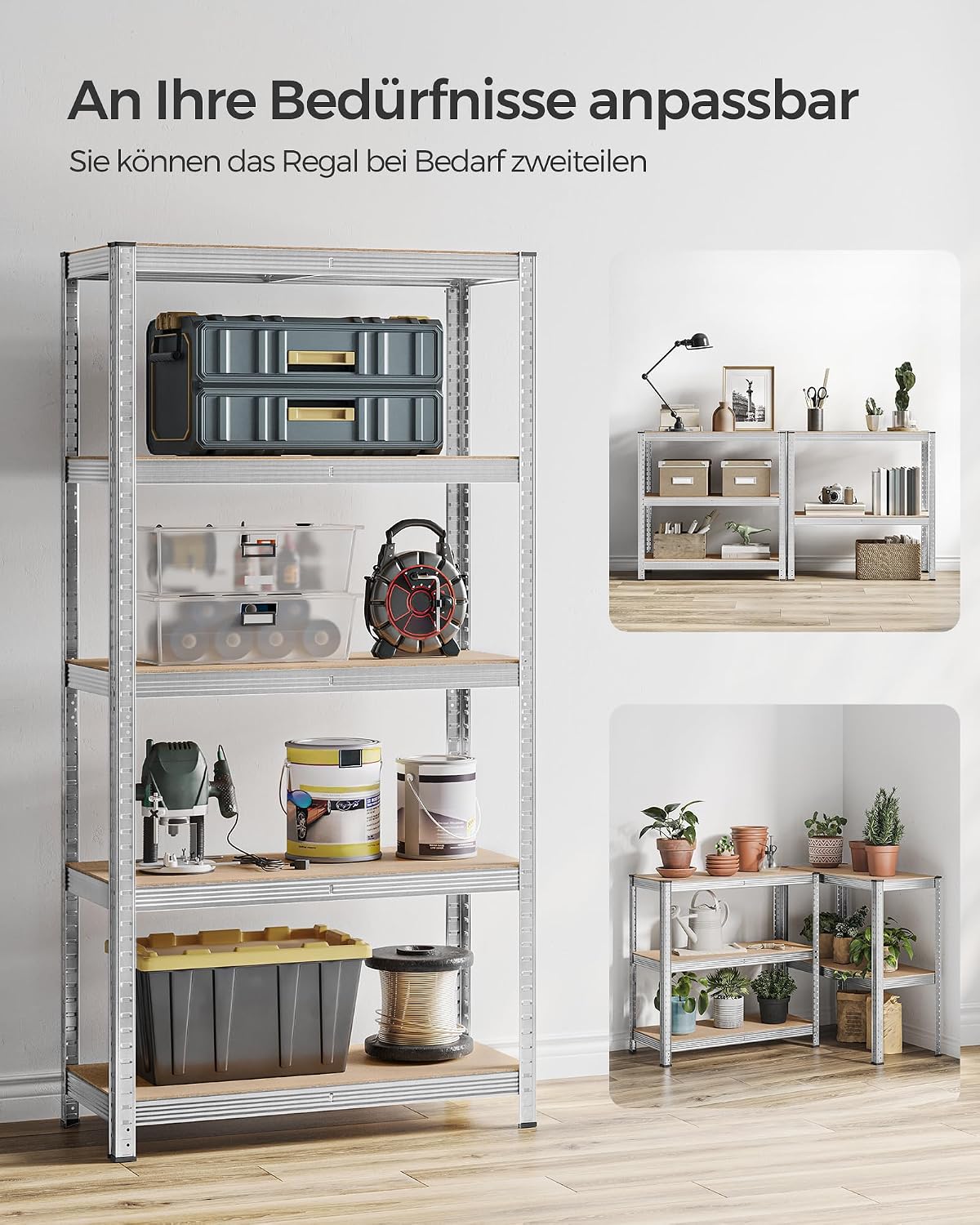 Thumbnail 6 de Songmics Schwerlastregal GLR40SV 875 kg
