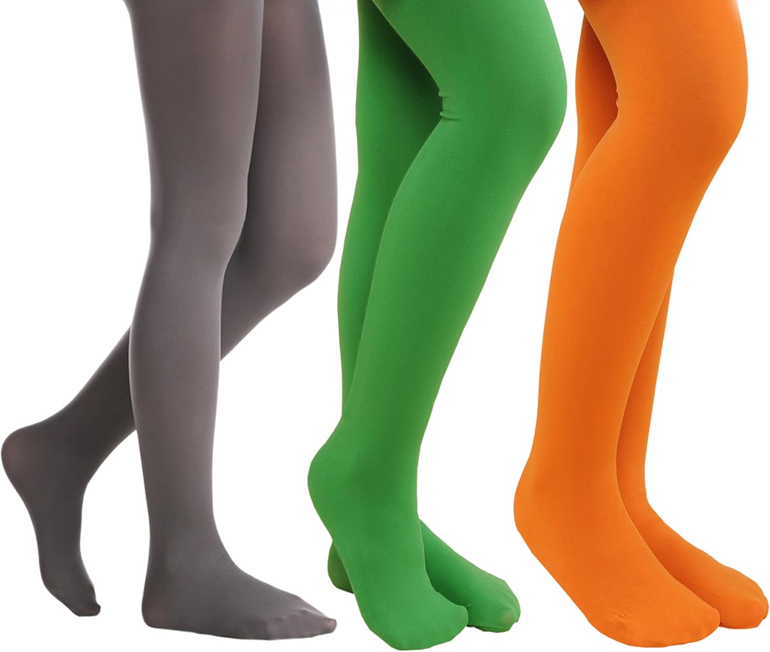 Detalle 2 de EVERSWE 3-Pack Girls Microfiber Tights – Multicolor