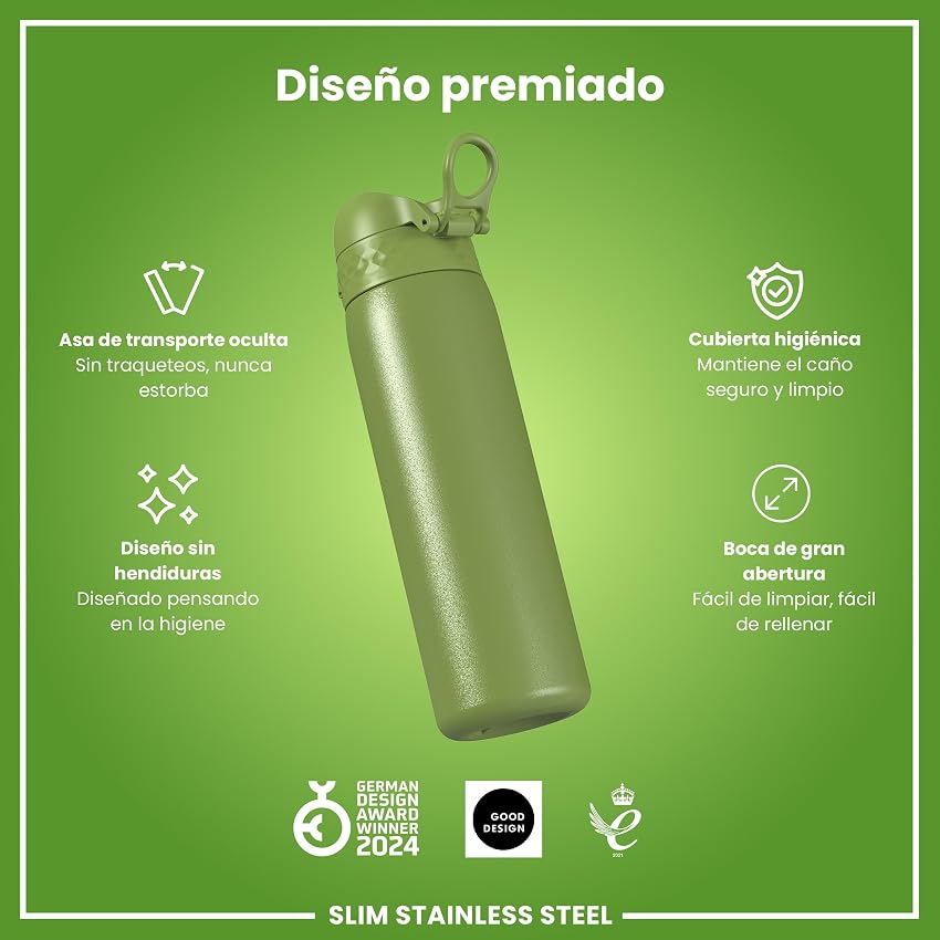 Thumbnail 5 de ION8 Botella Agua Inox Ligero 600 ml 💧