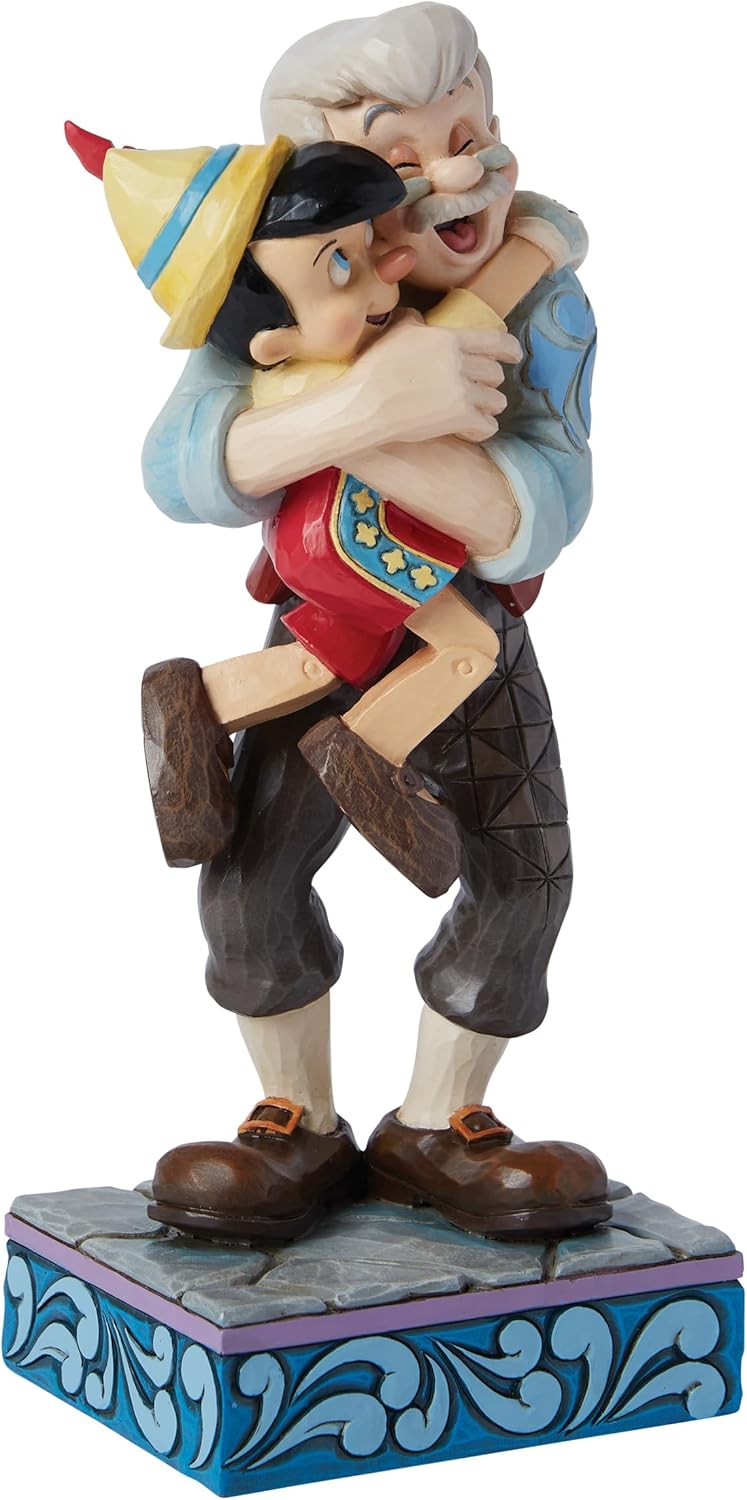 Thumbnail 3 de Figurina Geppetto e Pinocchio – Disney Traditions di Jim Shore