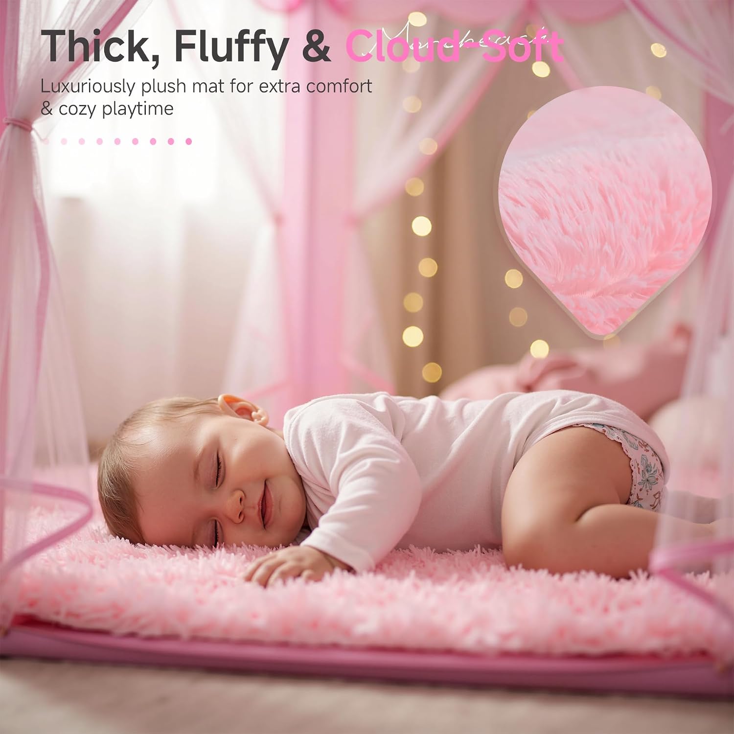Detalle 2 de Monobeach Princess Tent 55 x 53 Playhouse