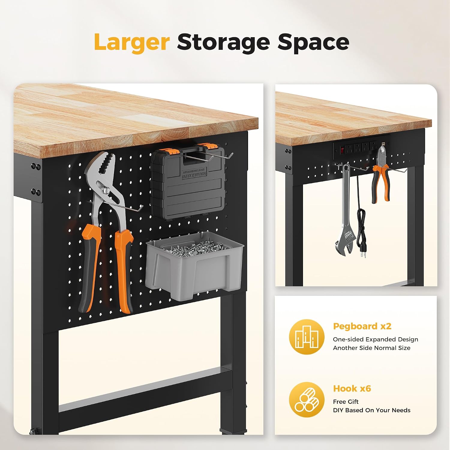 Detalle de CAMMOO Adjustable Workbench 60-Inch