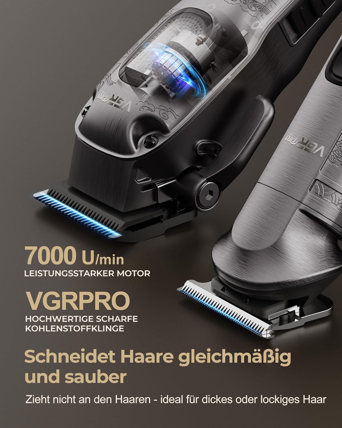 Thumbnail 1 de Vgrpro Haarschneidemaschine kabellos Trimmer