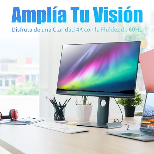 Thumbnail 4 de Amazon Basics 6 en 1 Concentrador USB 3.1, HDMI 4K