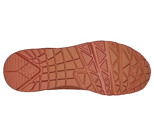 Detalle de Skechers Damen Sneaker in Orange, Größe 36 EU – Sneaker aus Synthetic Leather