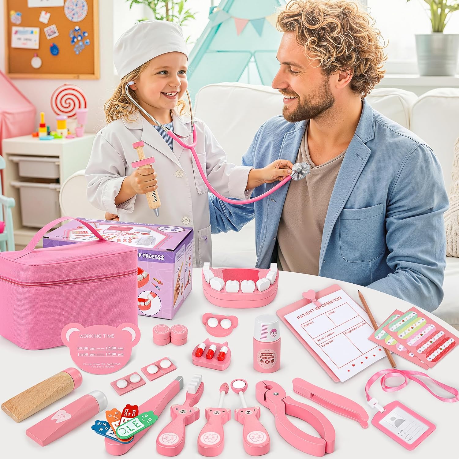 Thumbnail 4 de Ophy Kids Doctor Set 40-Piece