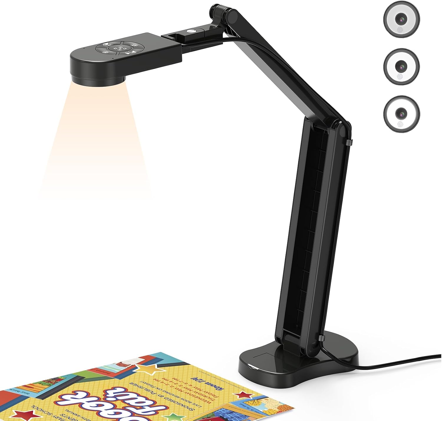Detalle de THUSTAND 8MP Visualiser document camera