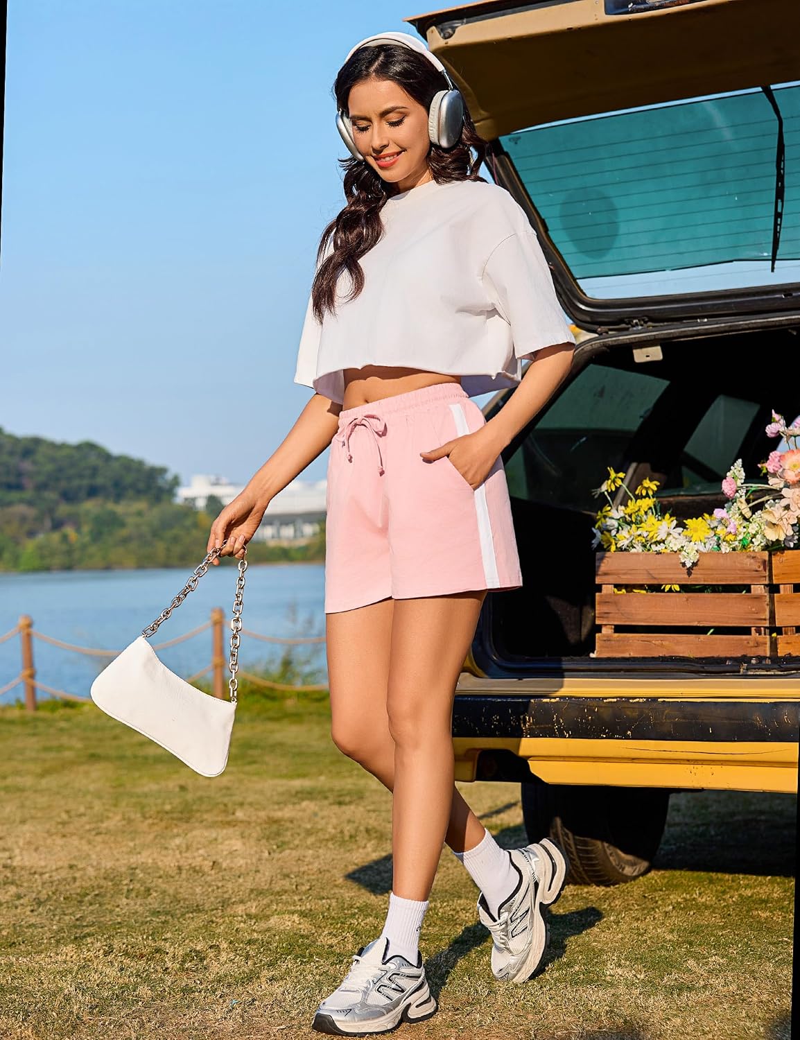 Detalle 2 de Litherday Short Décontracté Femmes Coton
