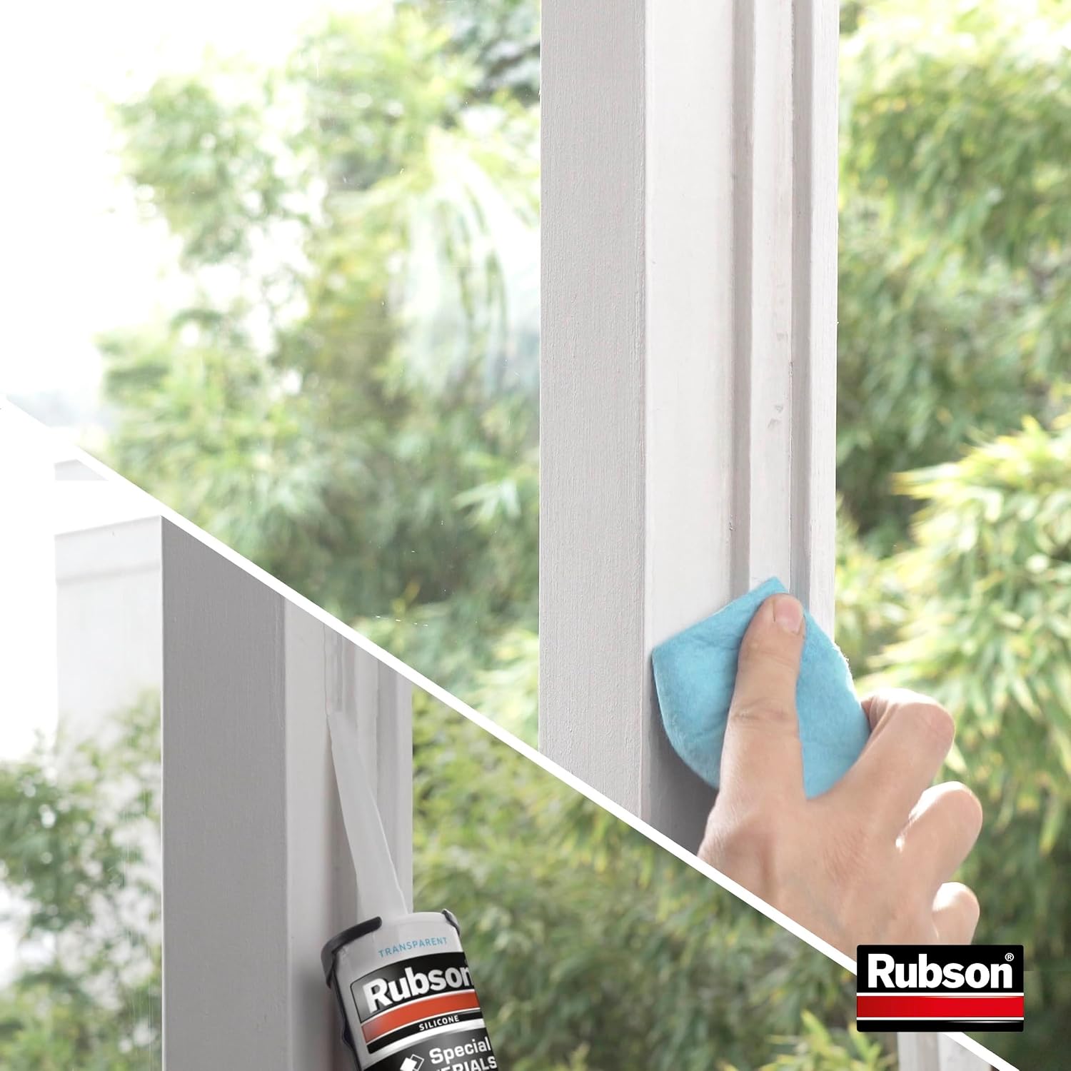 Thumbnail 3 de Rubson Mastic Special Materials Isolation Transparent — Joint silicone pour isolation thermique et phonique (cartouche 280 ml)