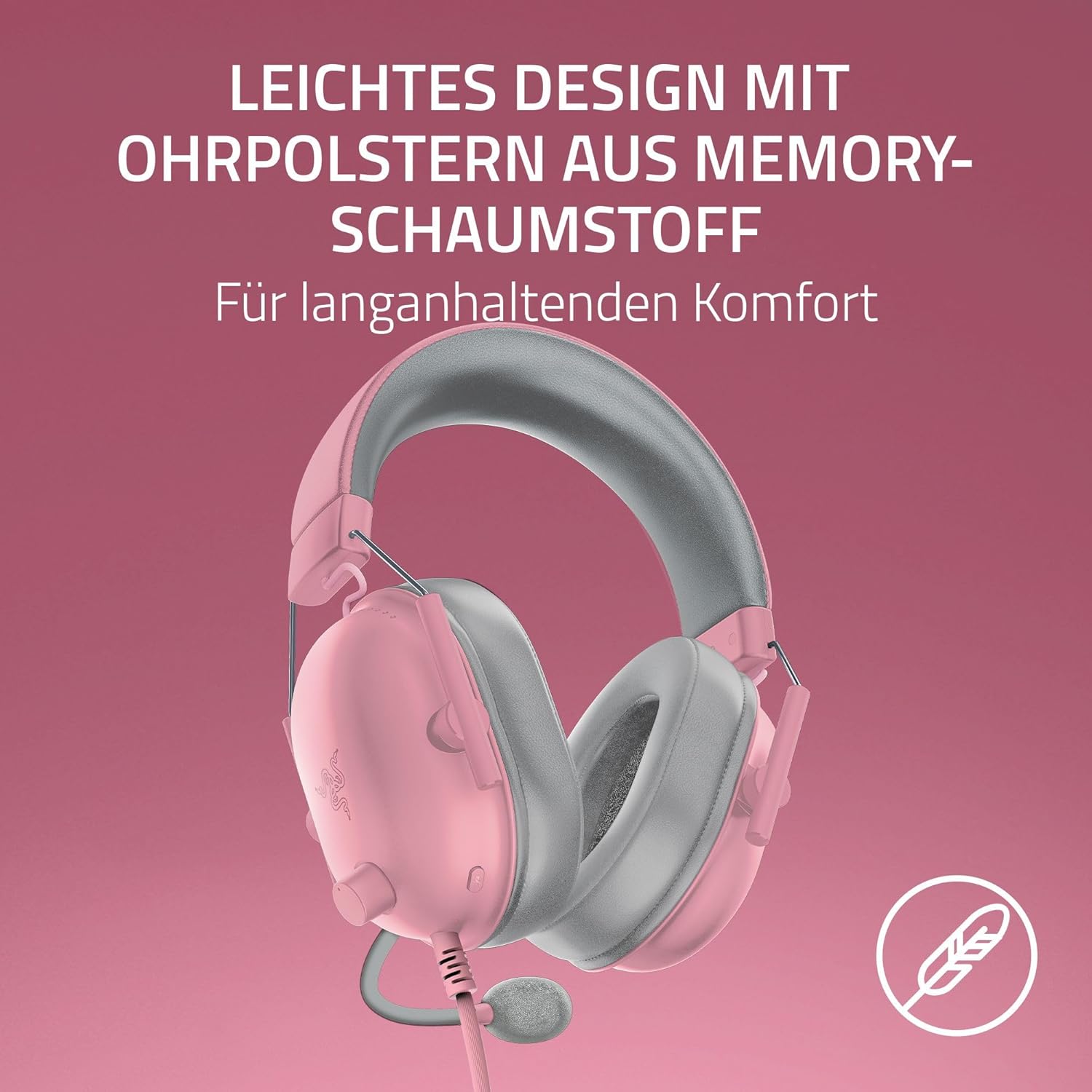 Detalle de Razer BlackShark V2 X (Xbox) – Kabelgebundenes E-Sports Headset für Xbox Series X|S, Quartz