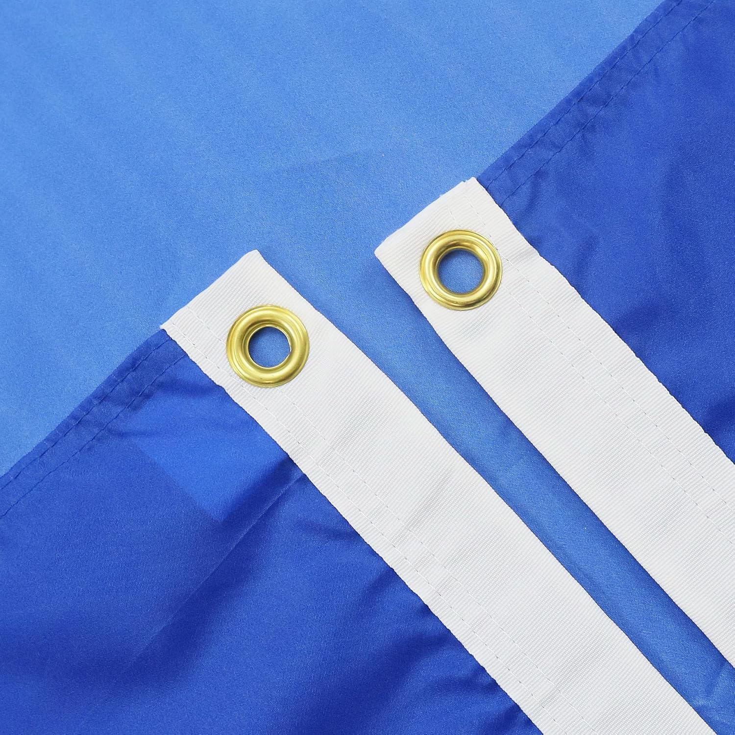 Detalle 2 de AZ FLAG Bosnische vlag 150 x 90 cm van licht polyester met metalen ogen