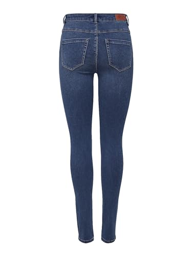 Detalle de ONLY NOS Damen ONLROYAL HW Skinny Jeans BB BJ13964 – Blau, XL (42/L32)